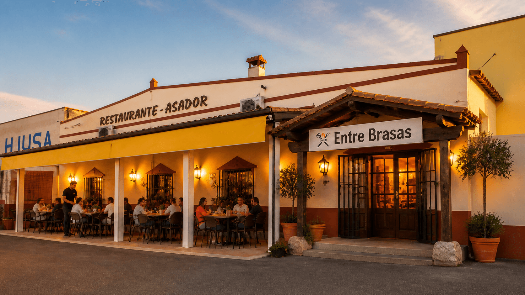 Interior de Asador Entre Brasas